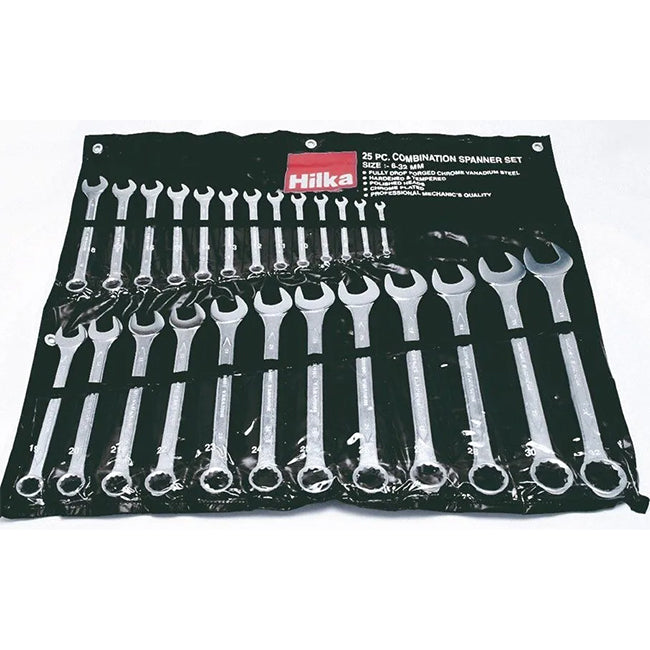 Hilka Combination Spanner 25 Piece Set (6-32mm) 16212502