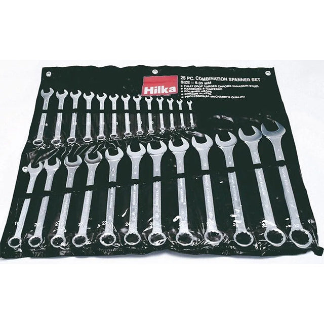 Hilka Combination Spanner 25 Piece Set (6-32mm) 16212502