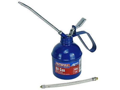 Faithfull 500ml (One Pint) Lever Type Metal Oil Can FAIOC500