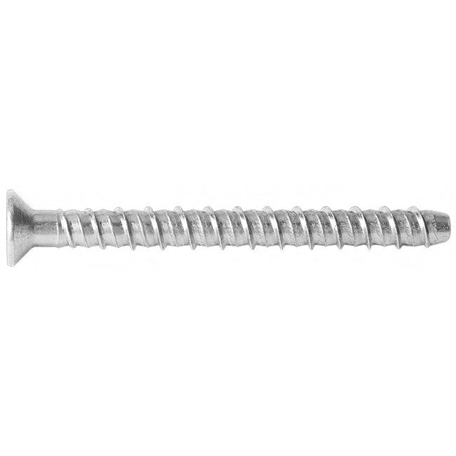 M10 x 140 Rawlplug R-LX Countersunk TX50 Concrete Screw Anchor Bolt Zinc Flake Coated. CE ETA Option 1