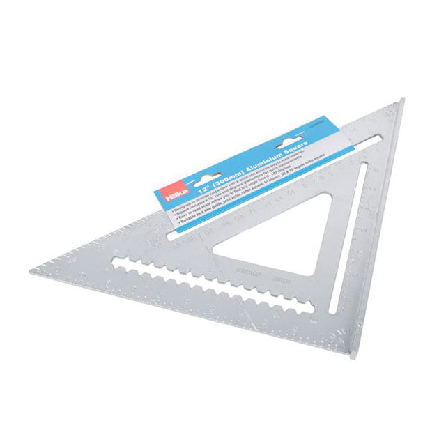 Hilka 12" (300mm) Carpenters Square Saw Guide Aluminium 75400308
