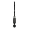 2.5mm Addax X6 HSS Hex Shank Impact Drill Bit HSSG25X6