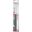 Bosch S1122VF 225mm Sabre Saw Blade flexible for wood & metal (Pack of 5) P/No. 2 608 654 981