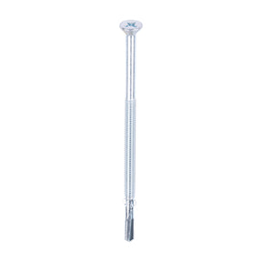 Timco 5.5 x 120mm Countersunk Self Drill Screws, Timber To Metal 3.0-12.0mm, Bright Zinc Plated, No3. Phillips Drive