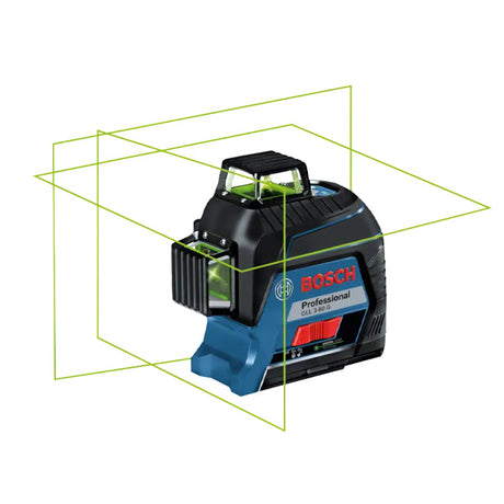 Bosch GLL3-80G Plane Laser Green *Refurbished*