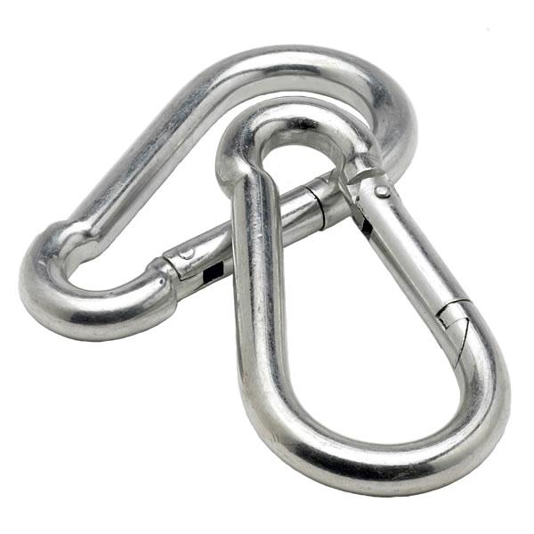 9mm Carbine Hook Mild Steel Bright Zinc Plated