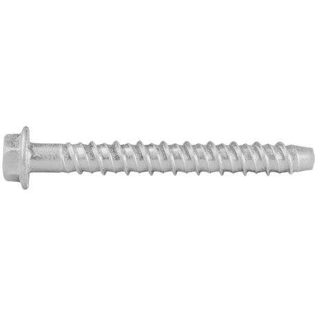 M14 x 80 Rawlplug R-LX Hexagon Flange Concrete Screw Anchor Bolt Zinc Flake Coated. CE ETA Option 1