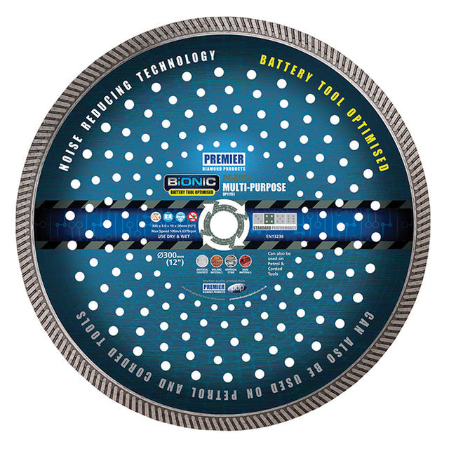 300mm x 20mm 4 Star P4-BIMP Bionic Multi Purpose Blade for Battery Tools DP11151