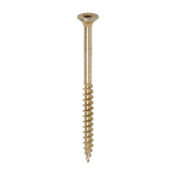5.0 x 70 Timco Countersunk TX25 Clamp Fix C2 Woodscrews Yellow 50070C2C
