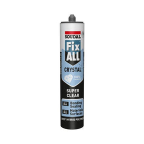 Soudal Fix All High Tack Adhesive Crystal (Fixall) 290ml