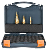 HMT Versa Drive 3 Piece (12, 20, 30mm) Step Drill Set 505020-SET1