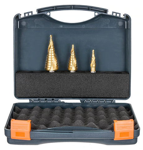 HMT Versa Drive 3 Piece (12, 20, 30mm) Step Drill Set 505020-SET1