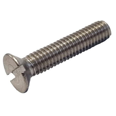 M3 x 20 Machine Screw, Countersunk Slot Stainless Steel A2 (304)
