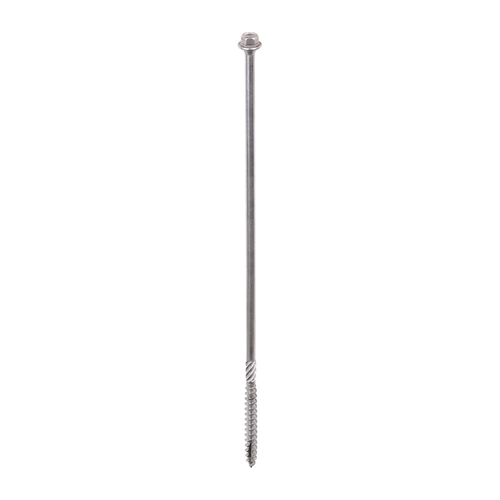 Timco 6.7 x 250 Hex Timber Index Screw A4 Stainless Steel 250INDEXSST
