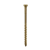Lost-Tite 3.5 x 25mm Countersunk Torx T10 Woodscrew, Net Coat Yellow. TFLT3525