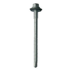 5.5 x 105mm Composite Panel Screw 1.2 - 4.0mm Light Gauge, 16mm Washer Bi-Metal A2 BMTSBWHT5.51053