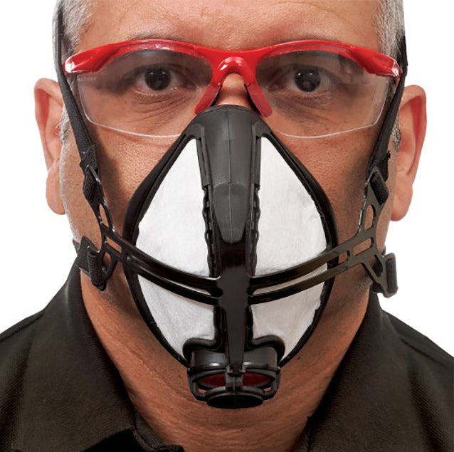 Trend Air Stealth Lite Pro FFP3 Mask fitted with a­­­­­­ long life filter