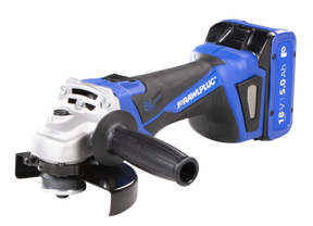 Rawlplug 18V Brushless Angle  Grinder 125mm 2 x 5.0Ah batteries R-PAG18-XL2-UK