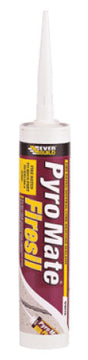 Everbuild Pyromate Neutral Cure Elastic Silicone Sealant 310ml