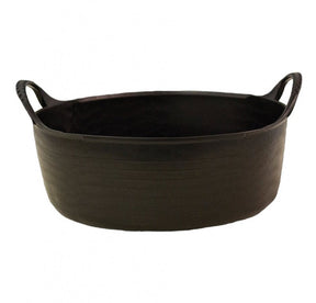 15 Litre Shallow Recycled Black Small Gorilla Tub