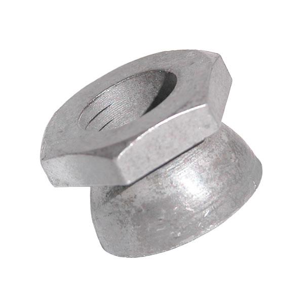 M10 Shear Nut Hexagon Galvanised (19mm Spanner)