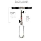 Quikdrive T Handle Bar Extension QDEXTT2-62
