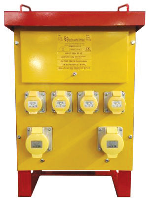 Transformer 10.0 KVA Single Phase 4 x 16amp & 2 x 32amp Outlet 110V M100C *** VAN AREA/COLLECTION ONLY ***
