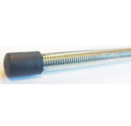 M10 x 17mm Black Plain Push On Plastic Stud / Studding Cap