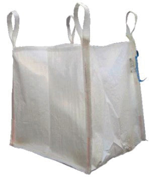 1 Tonne Bulk Bags with 4 lifting Loops 850mm x 850mm x 850mm