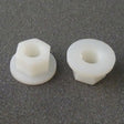 M8 Flange Nut Nylon Grade 66 Natural White