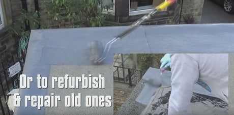 Everbuild Aquaseal Liquid Roof 7kg Tub AQLIQRFGY (collection / own van delivery only)