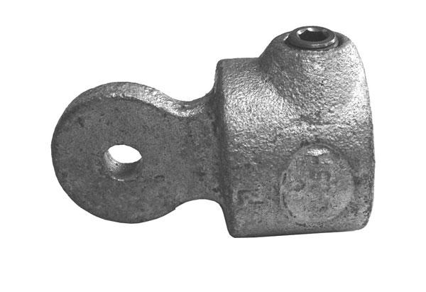 Male Swivel C36M Size 6 (G25) Handrail Fitting, Galvanised 173F-B34  (Kee Klamp Compatible F50-6)