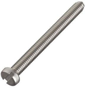 M2 x 6 Machine Screw, Cheese Slot Head Stainless Steel A2 (304) DIN 84