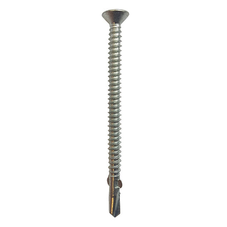 5.5 x 100mm Countersunk Timber Tek 3, 1.2 - 4.00mm Light Gauge, Bi-Metal A2 BMWD5.5-100-3