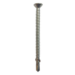 4.8 x 38mm Countersunk Timber Tek 3, 1.2 - 4.00mm Light Gauge, Bi-Metal A2 BMWD4.8-38-3