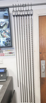 25 x 1500mm SDS-Plus Quad Tip Masonry Drill Bit
