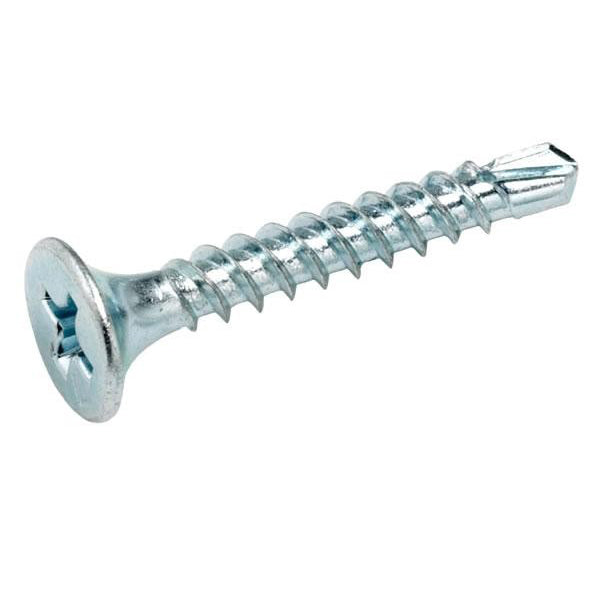 Timco 4.8 x 125 Selfdrill Drywall Screw Bright Zinc Plated 00125PSDD