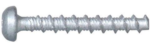 5.5 x 40 ITW SPIT Pan Head Torx Tapcon Screws, 4mm Hole, Max Fixture Thickness 15mm 603900