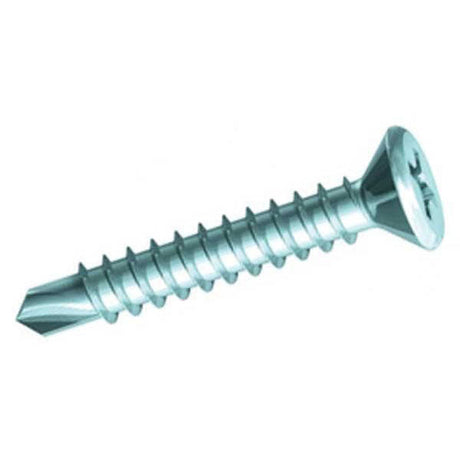 Timco PN123Y 3.9 x 25 CSK PHILLIPS PH2 SELF DRILL YELLOW PLATED