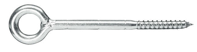 12mm x 230mm Welded Screw Eye, Steel Bright Zinc Plated
