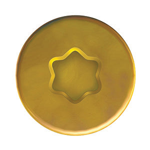 4.2 x 55 Timco Countersunk Torx 20, C2 Flooring & MDF Screws, Steel Zinc / Yellow Plated (Tub of 250) Timco Code: 42055C2MDF