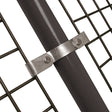 Double Mesh Clip C67 Size 7 (G32) Handrail Fitting, Galvanised (Kee Klamp Compatible 82-7)