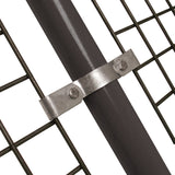 Double Mesh Clip C67 Size 7 (G32) Handrail Fitting, Galvanised (Kee Klamp Compatible 82-7)