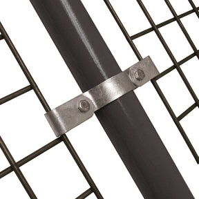 Double Mesh Clip C67 Size 7 (G32) Handrail Fitting, Galvanised (Kee Klamp Compatible 82-7)