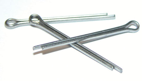 1.6 x 10mm (1/16" x 3/8") Split Cotter Pins, Stainless Steel A2/304 DIN 94
