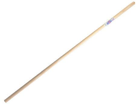 Faithfull Wooden Broom Handle 23 x 1525mm (5 feet)