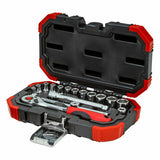 Gedore Red R49003016 1/4" Drive 16 Piece Metric Socket Set 4-13mm