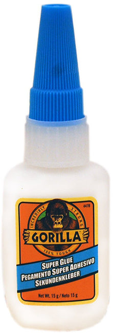 Gorilla Glue Super Glue, Heavy Duty Strength, 15gm Bottle 4044200
