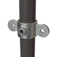 Double Male Swivel C37 Size 6 (G25) Handrail Fitting, Galvanised 167M-B34 (Kee Klamp Compatible F51-6)