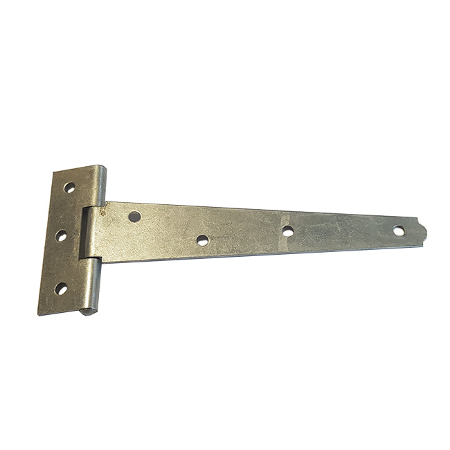 18" (450mm) Medium Tee Hinge, Bright Zinc Plated (Pair)
